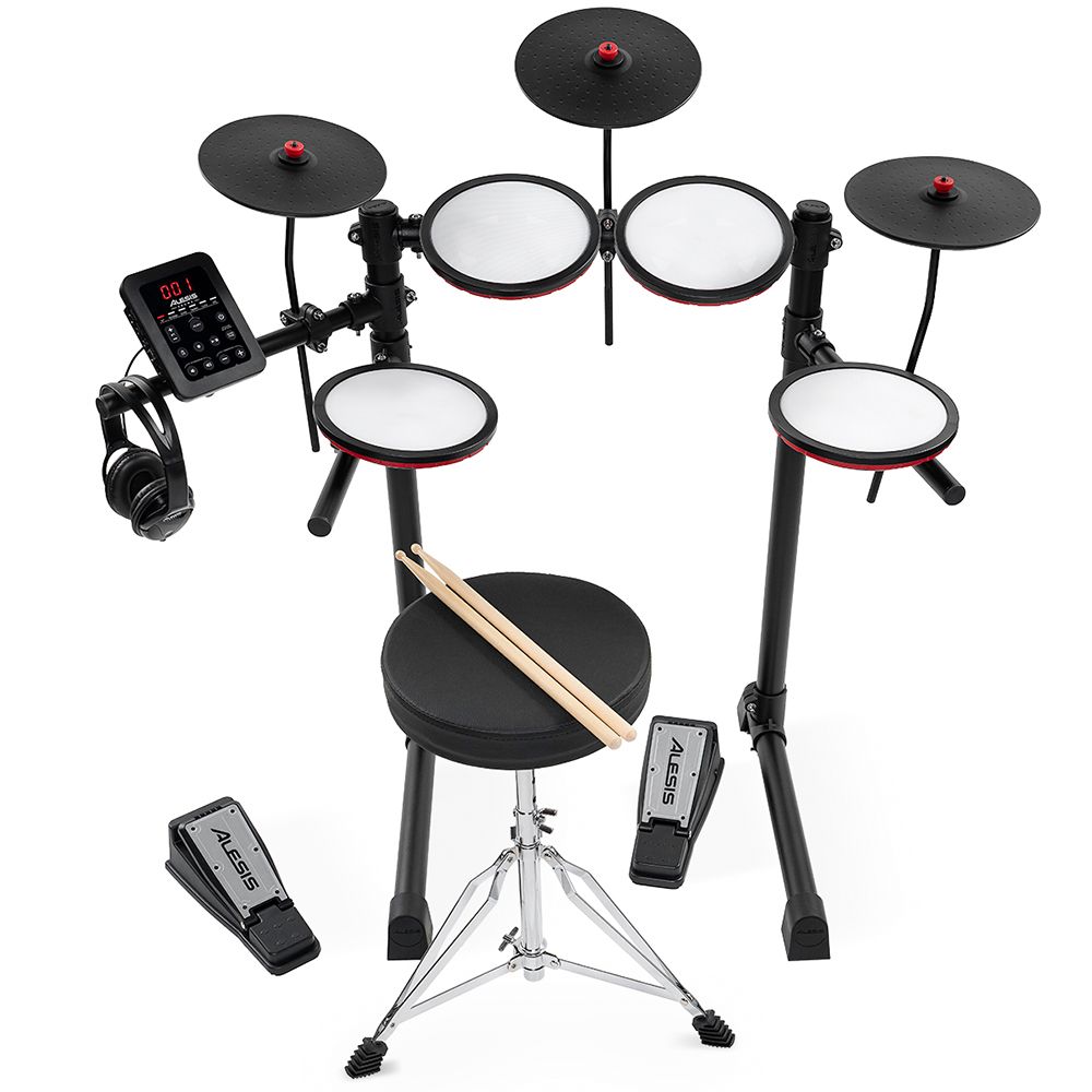 Alesis Turbomax Electronic Drum Kit w/Mesh Heads & Bluetooth