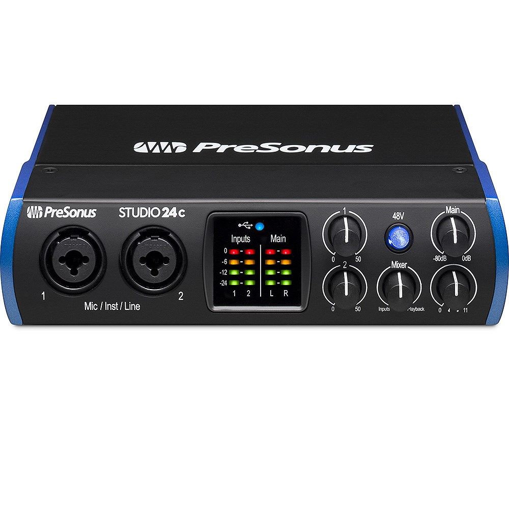 DTM・DAW PRESONUS Studio 24c PreSonus Studio 24c USB Audio Interface with Recording Software