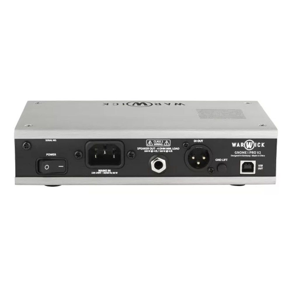 Warwick Gnome i Pro V2 300 Watt Bass Amplifier Head w/ USB