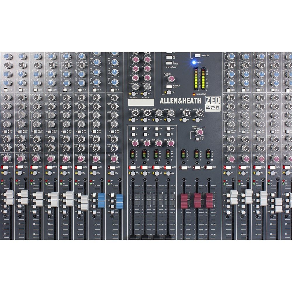 Allen & Heath ZED-428 4-Bus Multipurpose USB Mixer // Mannys Music