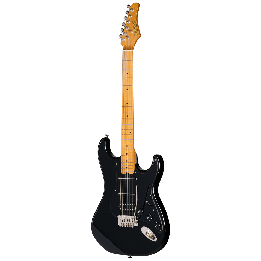 Kramer Pacer Deluxe GT Electric Guitar (Intruder Black) inc Gig Bag