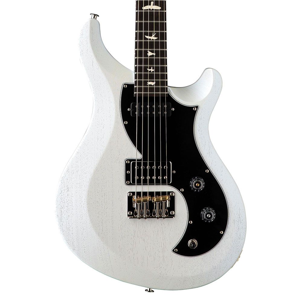 PRS S2 Vela Electric Guitar (Pearl White Satin) inc Gig Bag