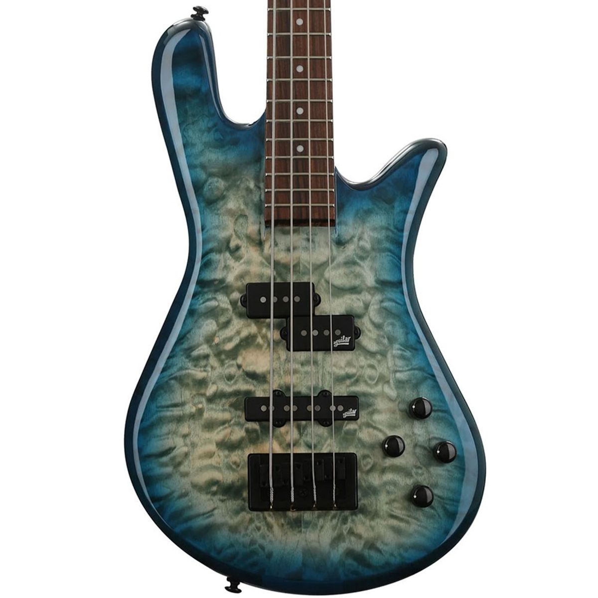 Spector Legend 4 Neck-Thru Bass Guitar - Faded Blue Gloss