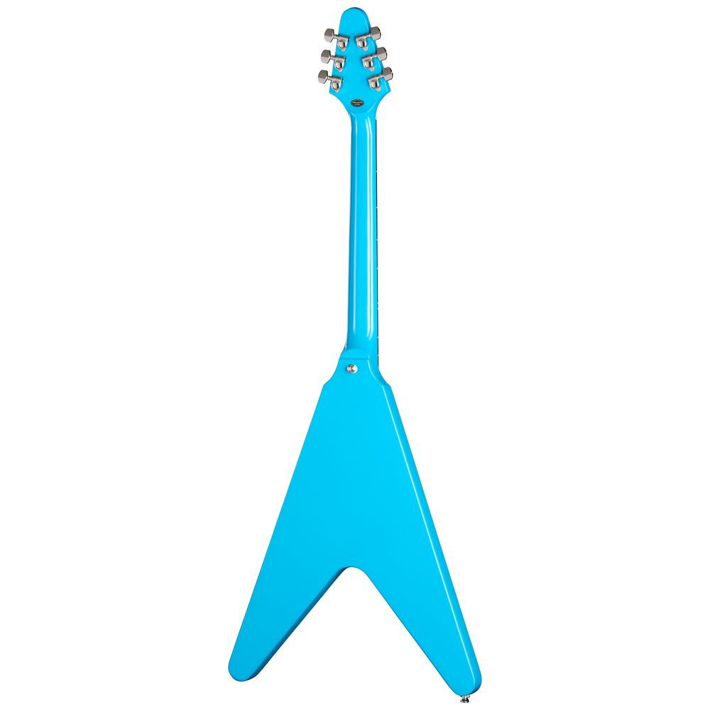 Epiphone Flying V 70's Electric Guitar( Maui Blu) inc Gig Bag