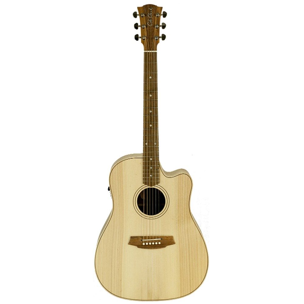 Cole Clark FL2EC-BB Acoustic Electric Guitar w/ Cutaway inc Hard Case
