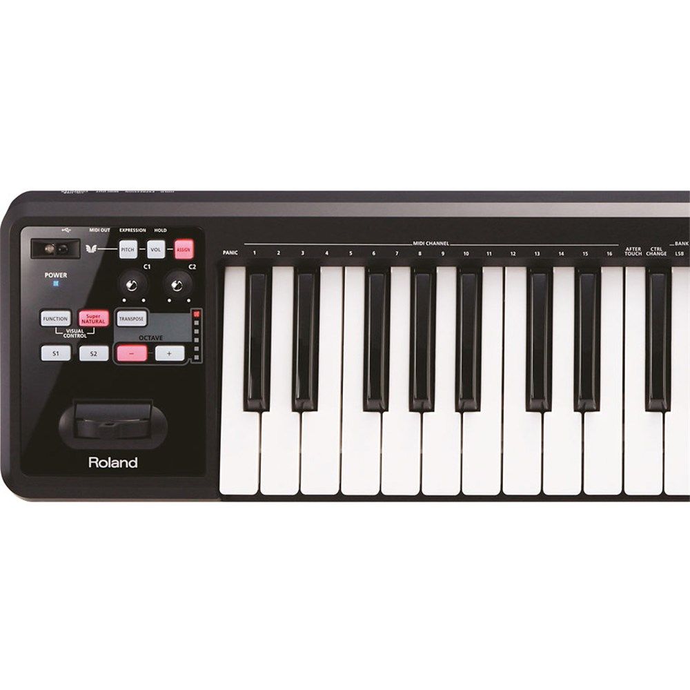 Roland A-49 49-Key MIDI Keyboard Controller (Black) · Store DJ