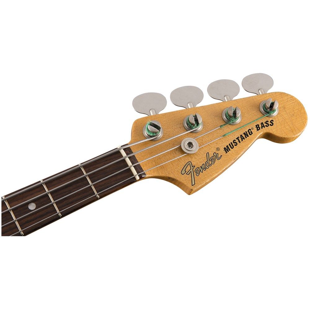 Fender JMJ Road Worn Mustang Bass (Faded Daphne Blue) inc Deluxe