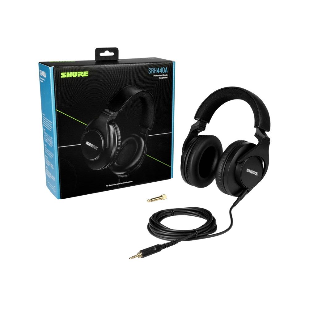 SHURE（ＳＲＨ４４０） Shure SRH440A Professional Studio Headphones | Store DJ