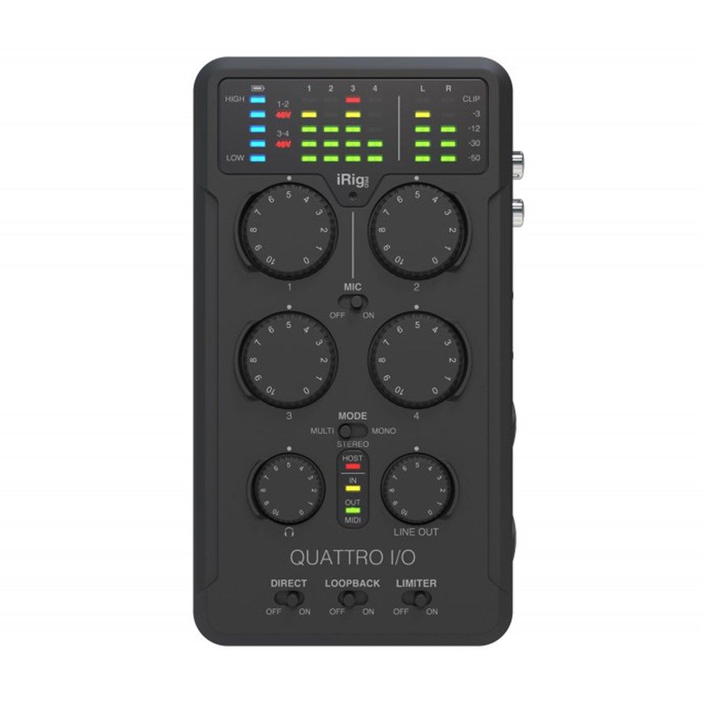 その他 IK Multimedia iRig PRO I/O Interface IK Multimedia iRig Pro I/O USB Audio Interface for iOS