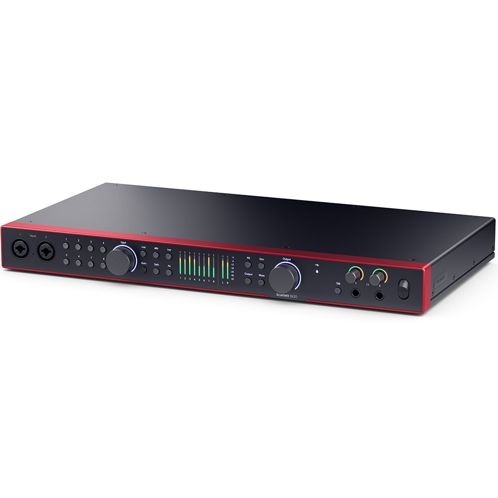 Focusrite Scarlett 18i20 Gen 4 18-in/20-out USB Audio Interface w