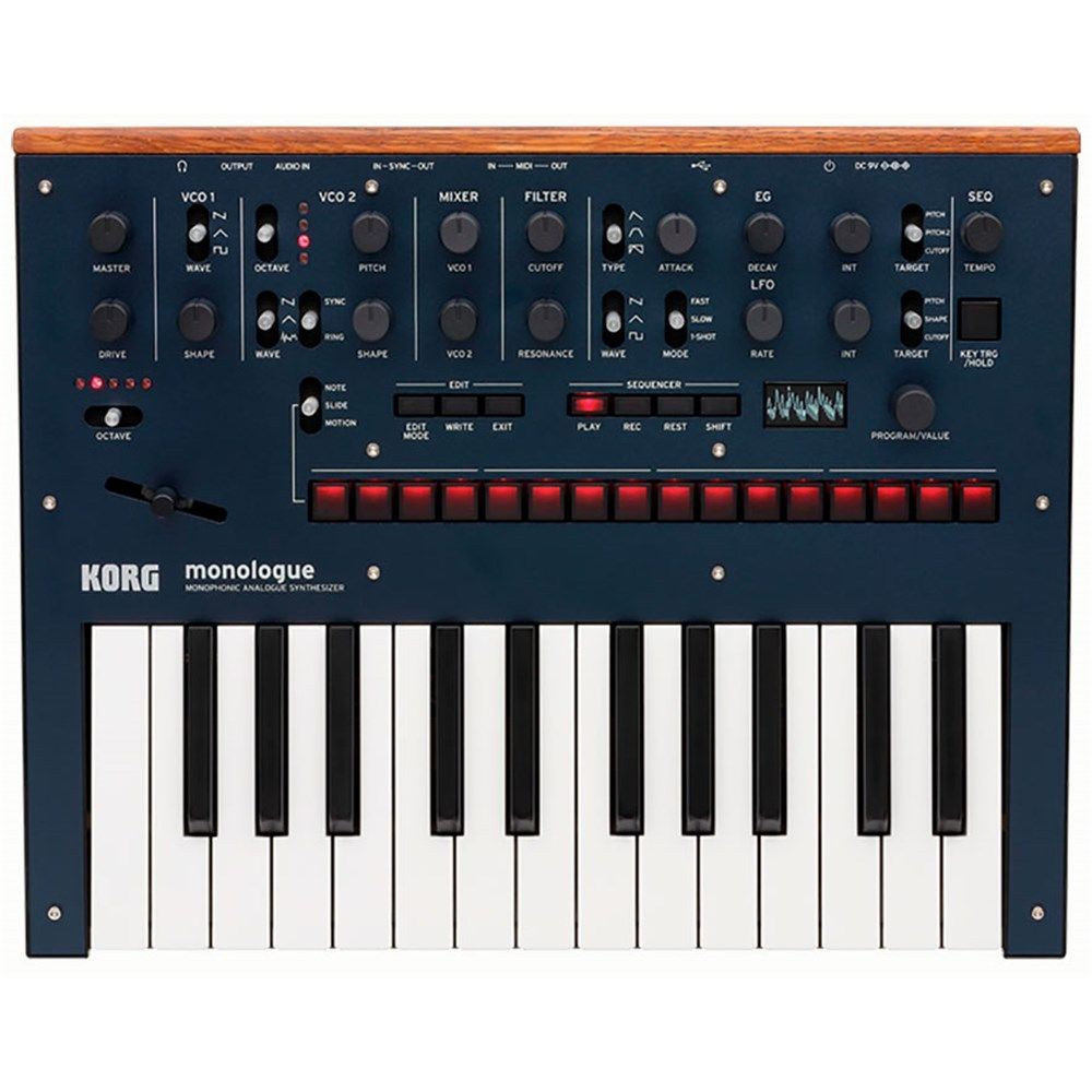 KORG monologue ブルー 21a604e027e30c13ffe95f4b9e1a61