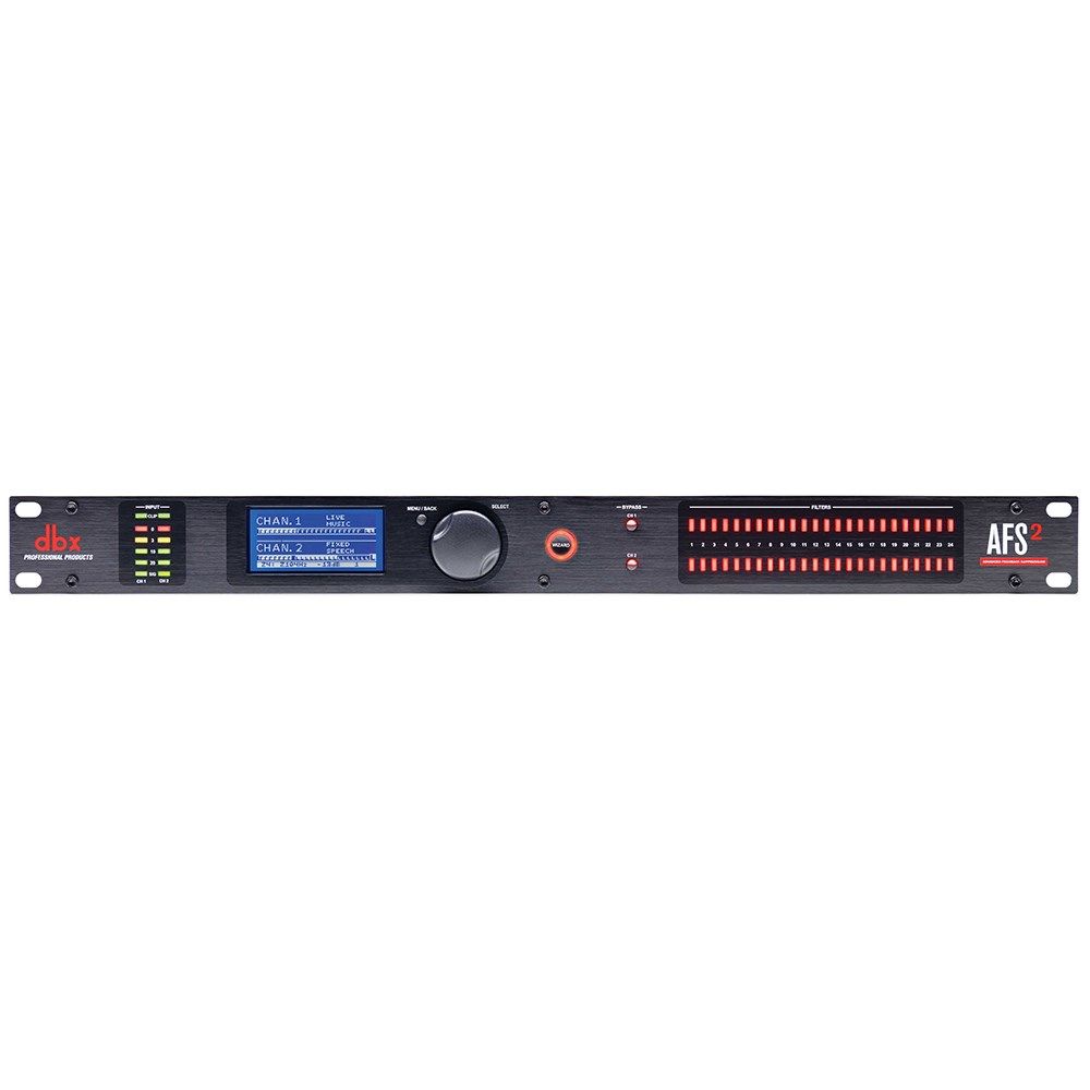 DBX AFS2 Advanced Feedback Suppression Processor w/ Full LCD Display