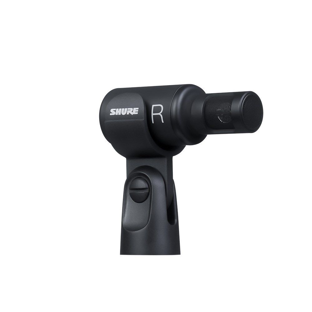Shure Motiv MV88+ Stereo USB Microphone (Black)