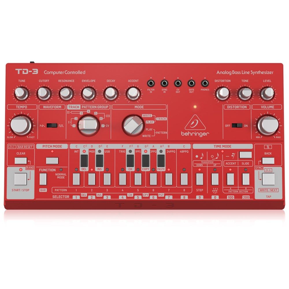 鍵盤楽器 Behringer TD-3-AM Analog Bass Line Synth Behringer TD3 Analog Bass Line Synth w/ VCO, VCF & 16-Step