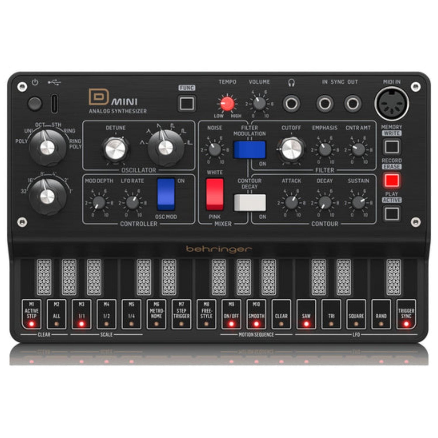 Behringer D MINI Analog Synthesizer | Store DJ