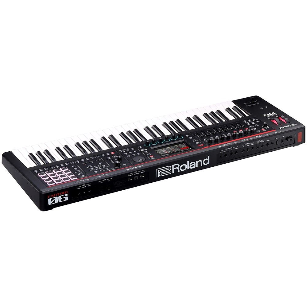 【Roland】FANTOM-06 Roland Fantom 06 61-Note Keyboard w/ Synth Action & Colour Touchscreen