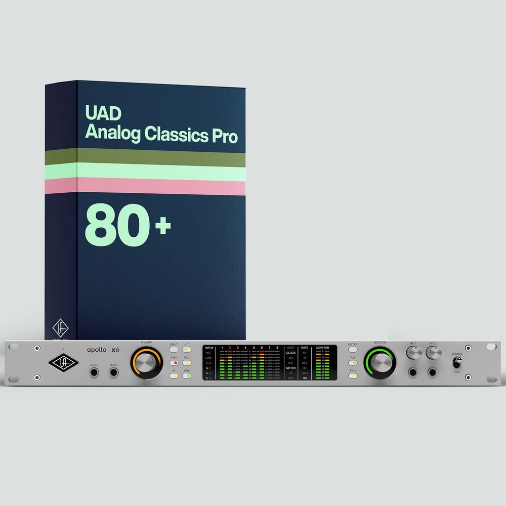 Universal Audio Apollo X6 Gen 2 Thunderbolt 3 Audio Interface