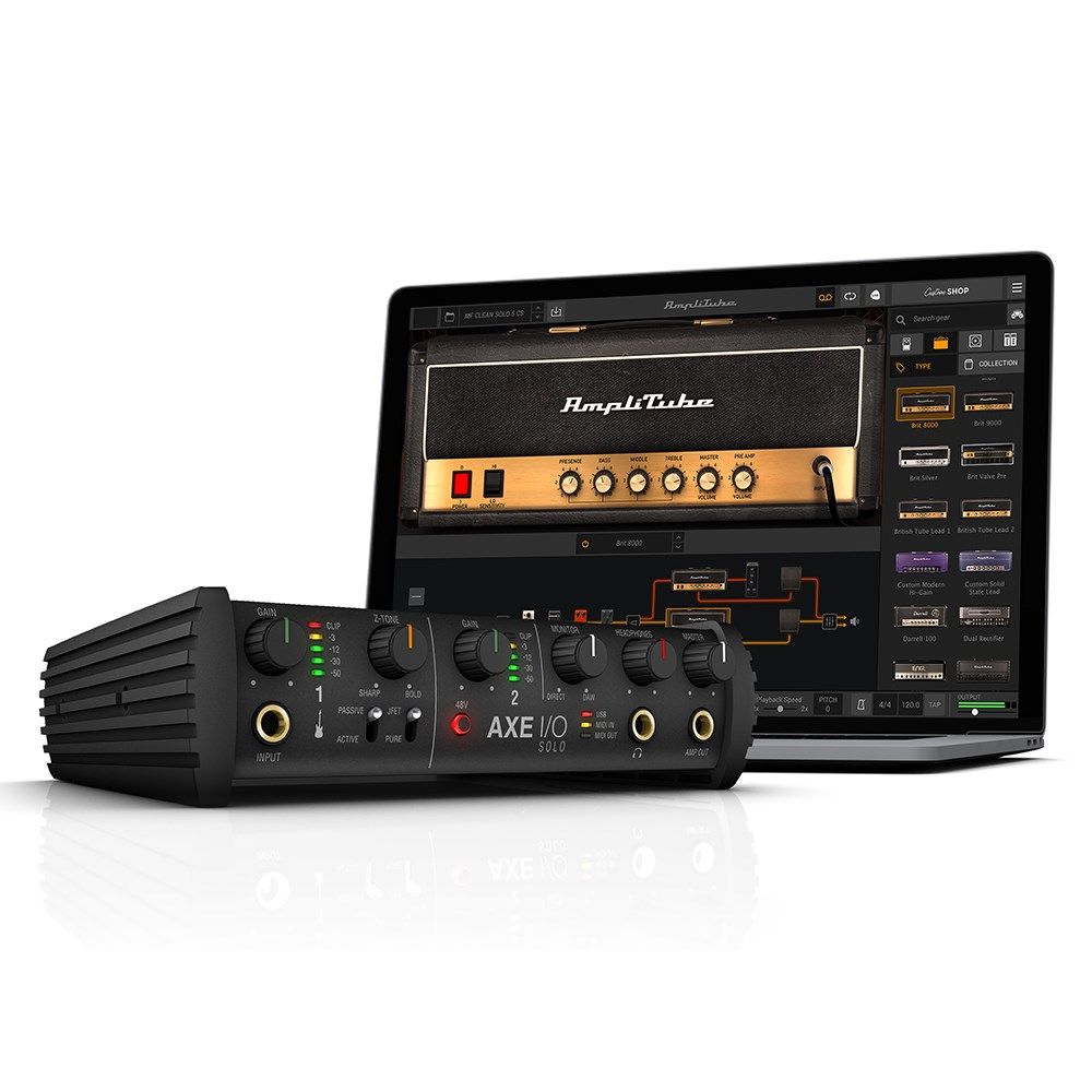 DTM・DAW IK Multimedia AXE I/O Solo IK Multimedia AXE I/O SOLO USB Audio Interface - Perfect Circuit