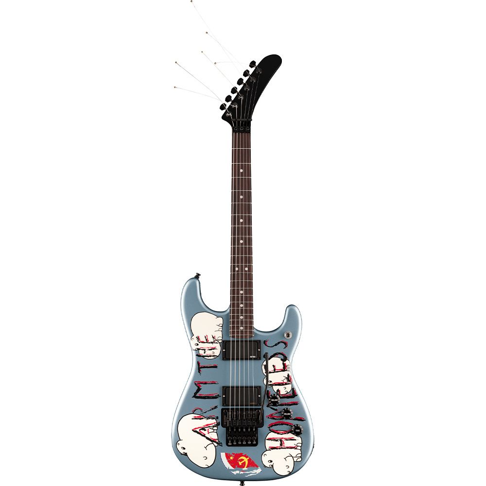 Fender Tom Morello Arm The Homeless Stratocaster (Blue Ice Metallic)