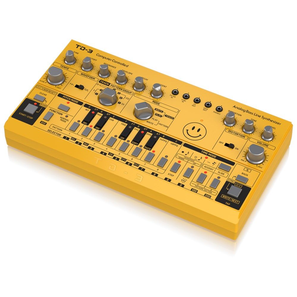 Behringer TD3 Analog Bass Line Synth w/ VCO, VCF & 16-Step
