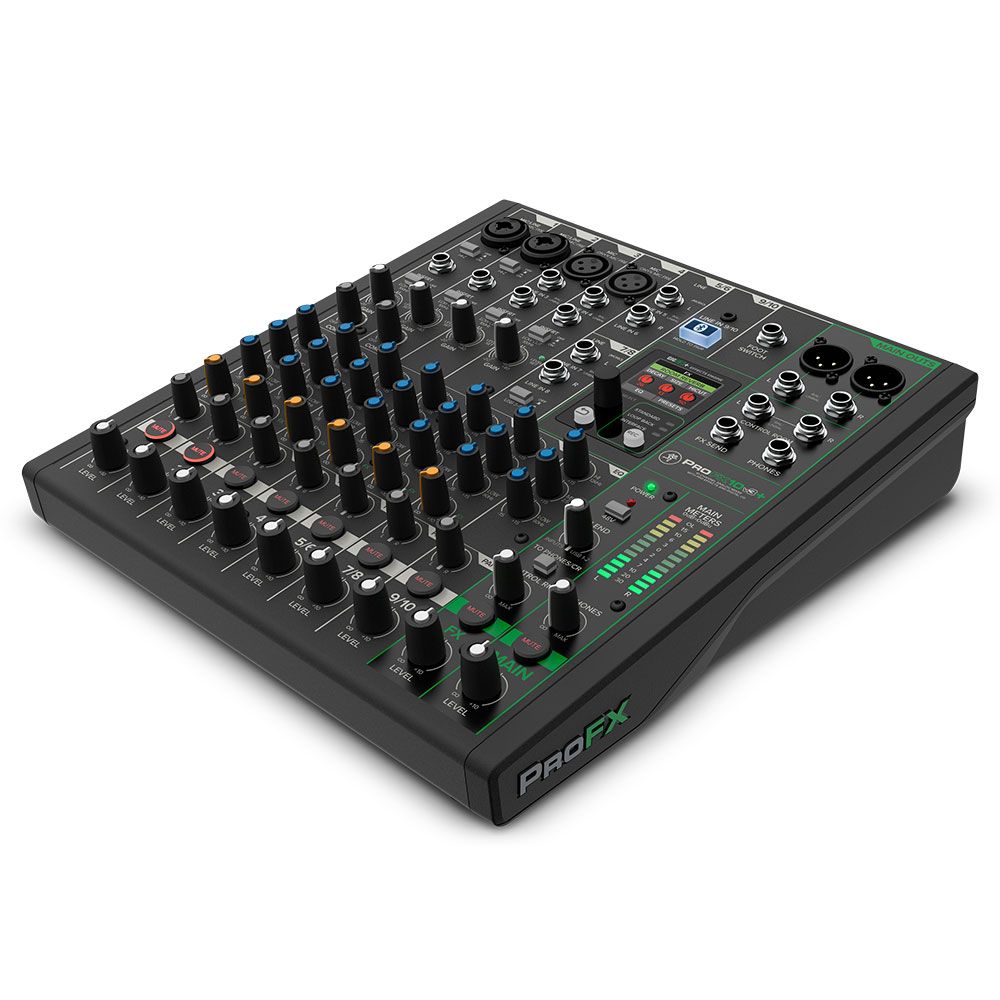 Mackie Pro FX10V3+ 10-Channel Mixer w/ USB & Bluetooth