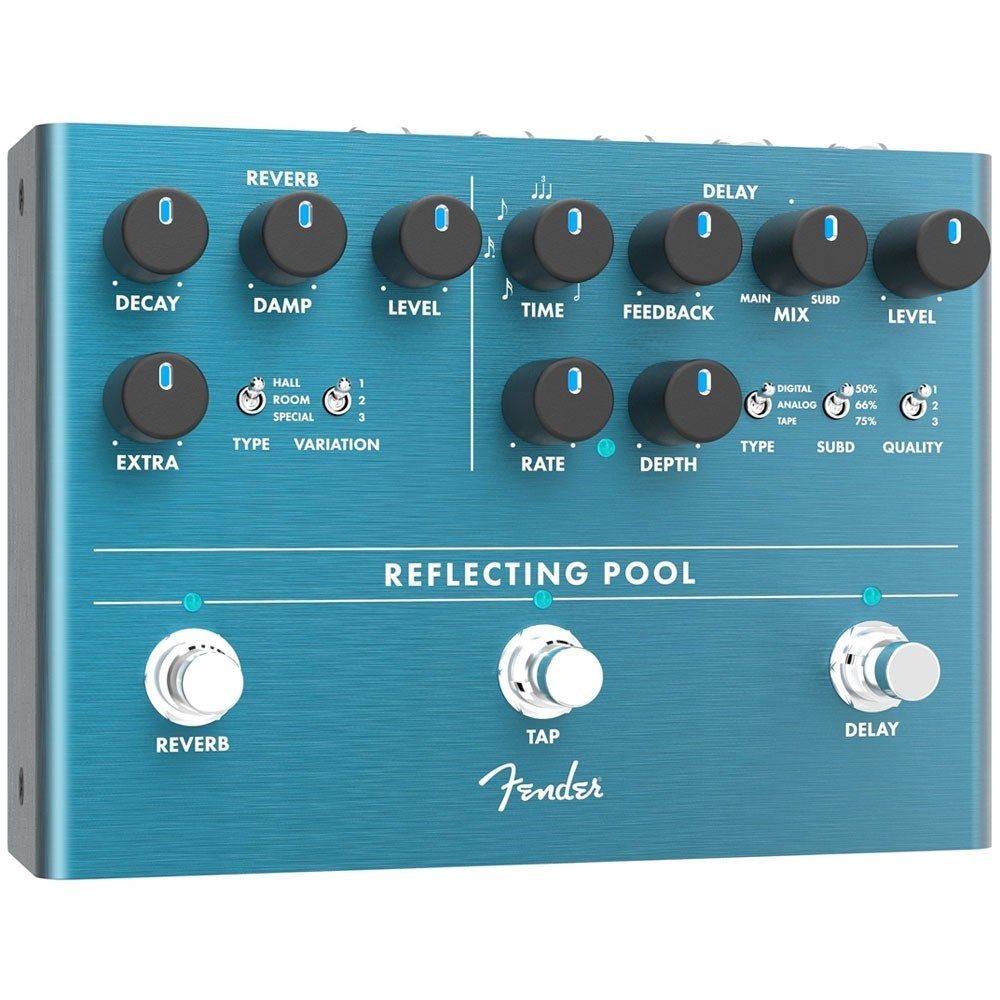 Fender Reflecting Pool Delay & Reverb Pedal