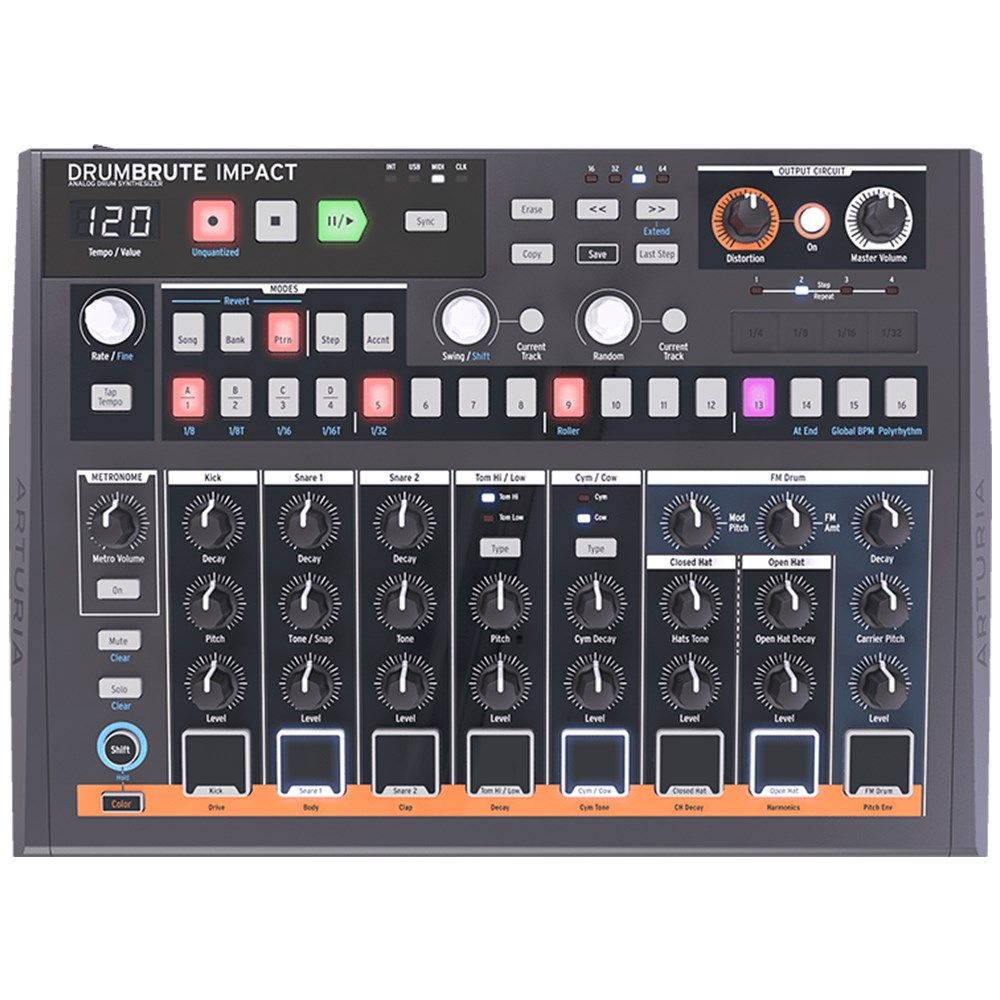 ARTURIA DRUMBRUTE すごかっ analog synthnsizer