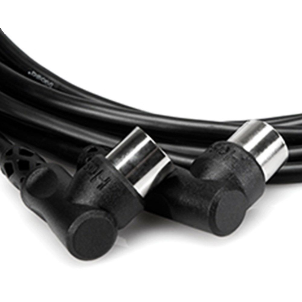 Hosa MID-303RR Right-Angle 5-Pin DIN to Same MIDI Cable (3ft
