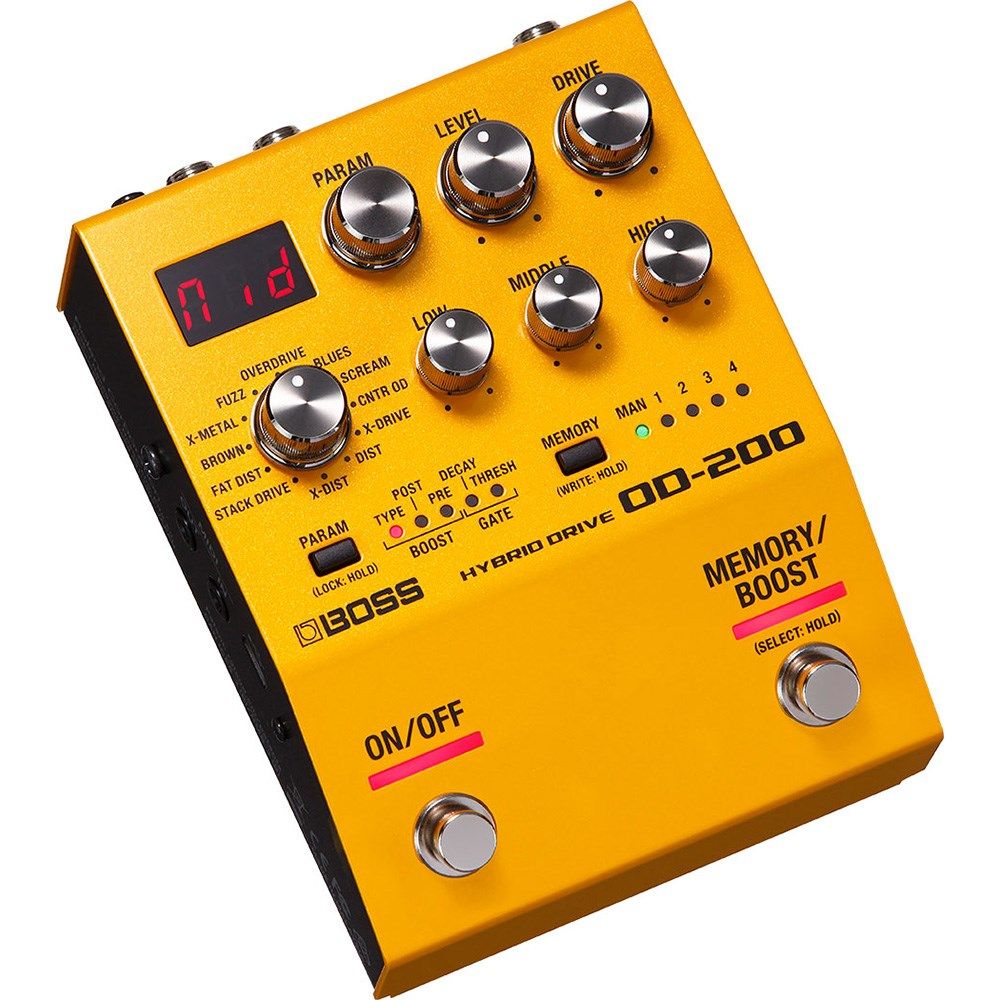 Boss OD-200 Hybrid Drive OverDrive Pedal