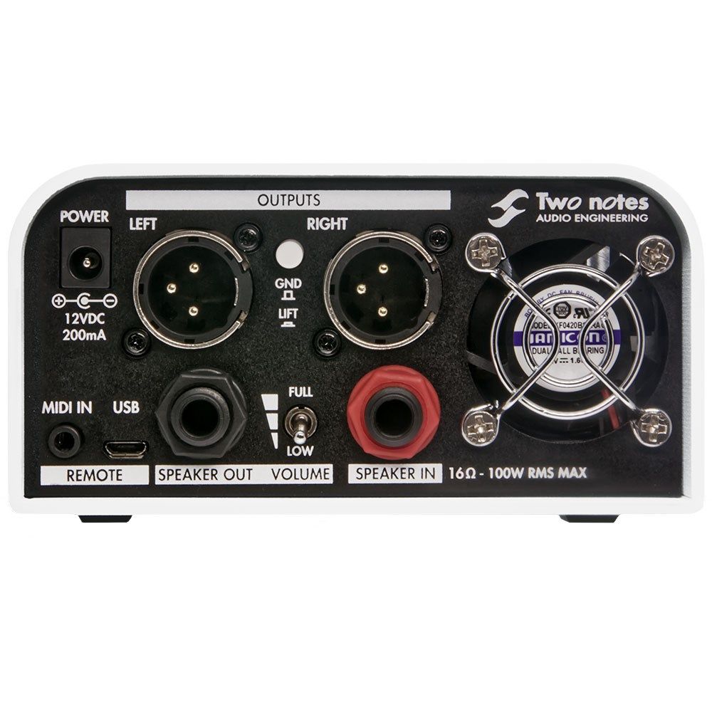 Two Notes Torpedo Captor X 16 Reactive Load Box, Virtual Cab