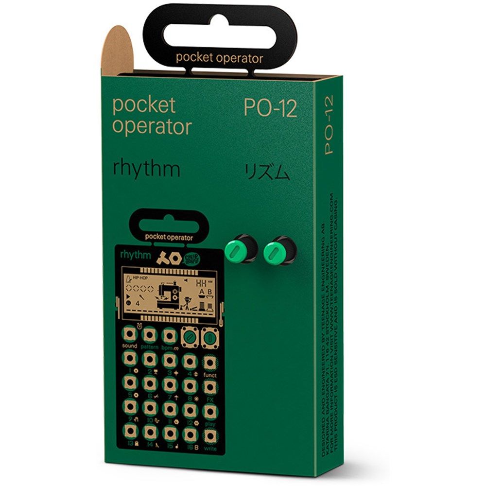 DJ機材 Pocket Operator OP-12 rhythm PO-12 | RHYTHM POCKET OPERATOR | DRUM MACHINE | Tom Lee Music