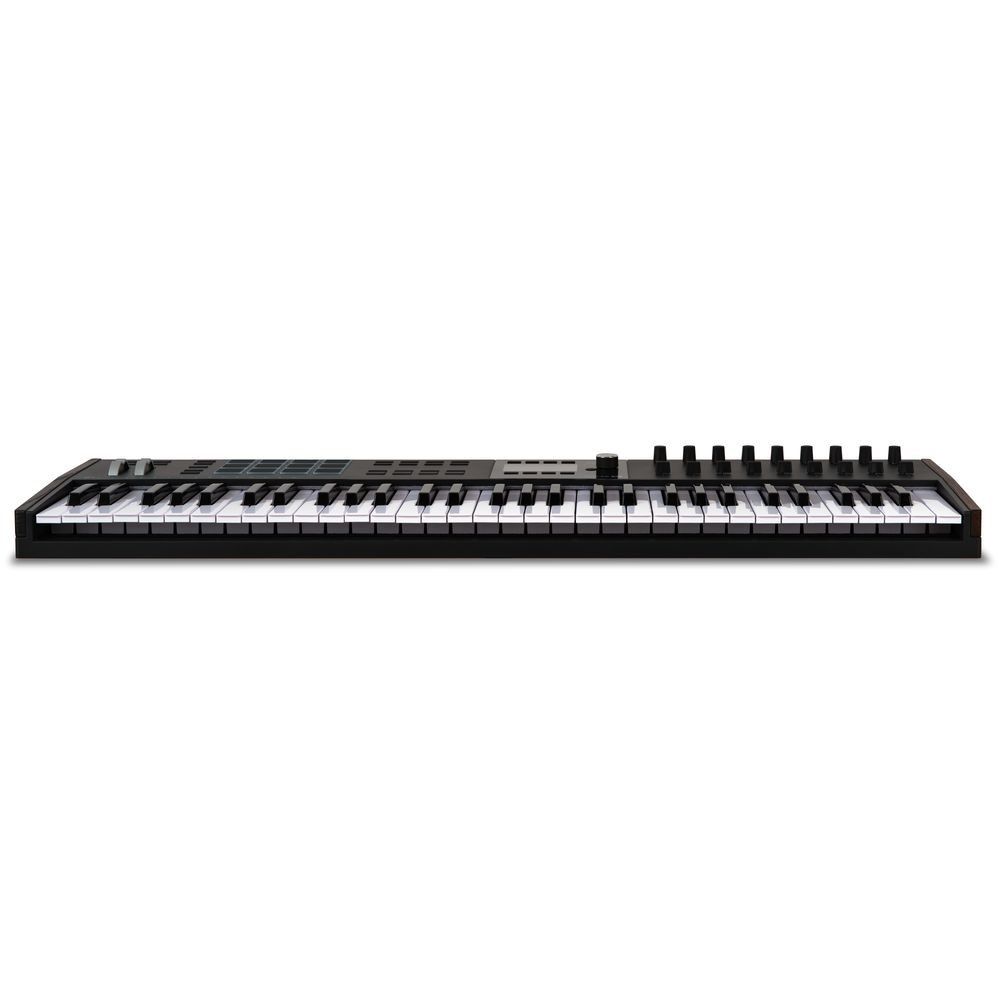 Arturia KeyLab 61 MK3 Universal MIDI Controller Keyboard (Black)