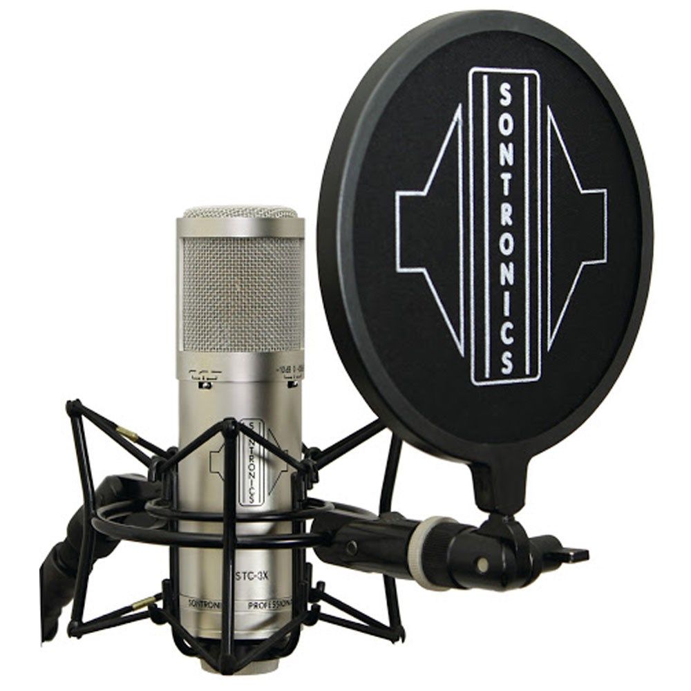 値下げ！【コンデンサーマイク】SONTRONICS STC-3X セット Sontronics STC3X 3-Pattern Condenser Microphone Plus Accessories