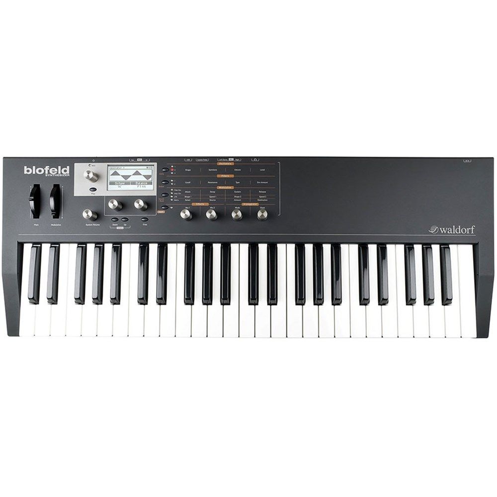鍵盤楽器 Waldorf blofeld Synthesizer Waldorf Blofeld Keyboard Synthesizer (Black)