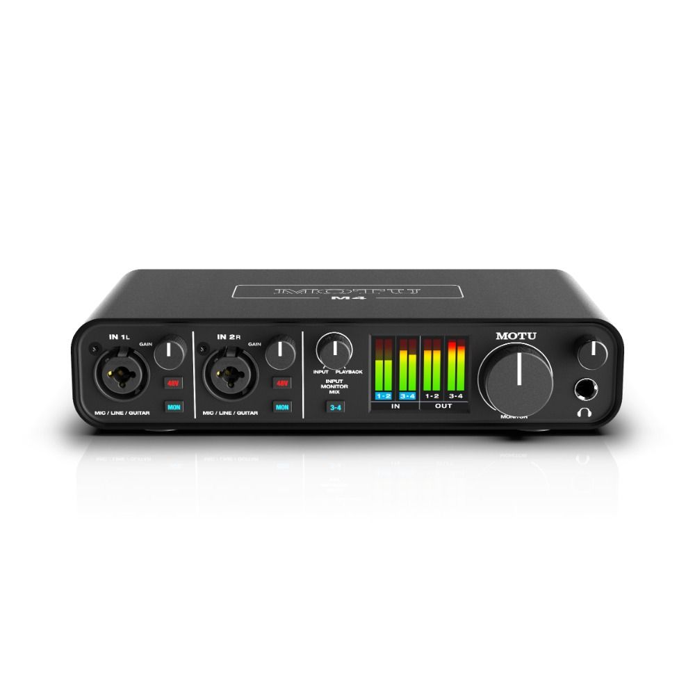MOTU M4 4x4 USB Audio Interface | Store DJ