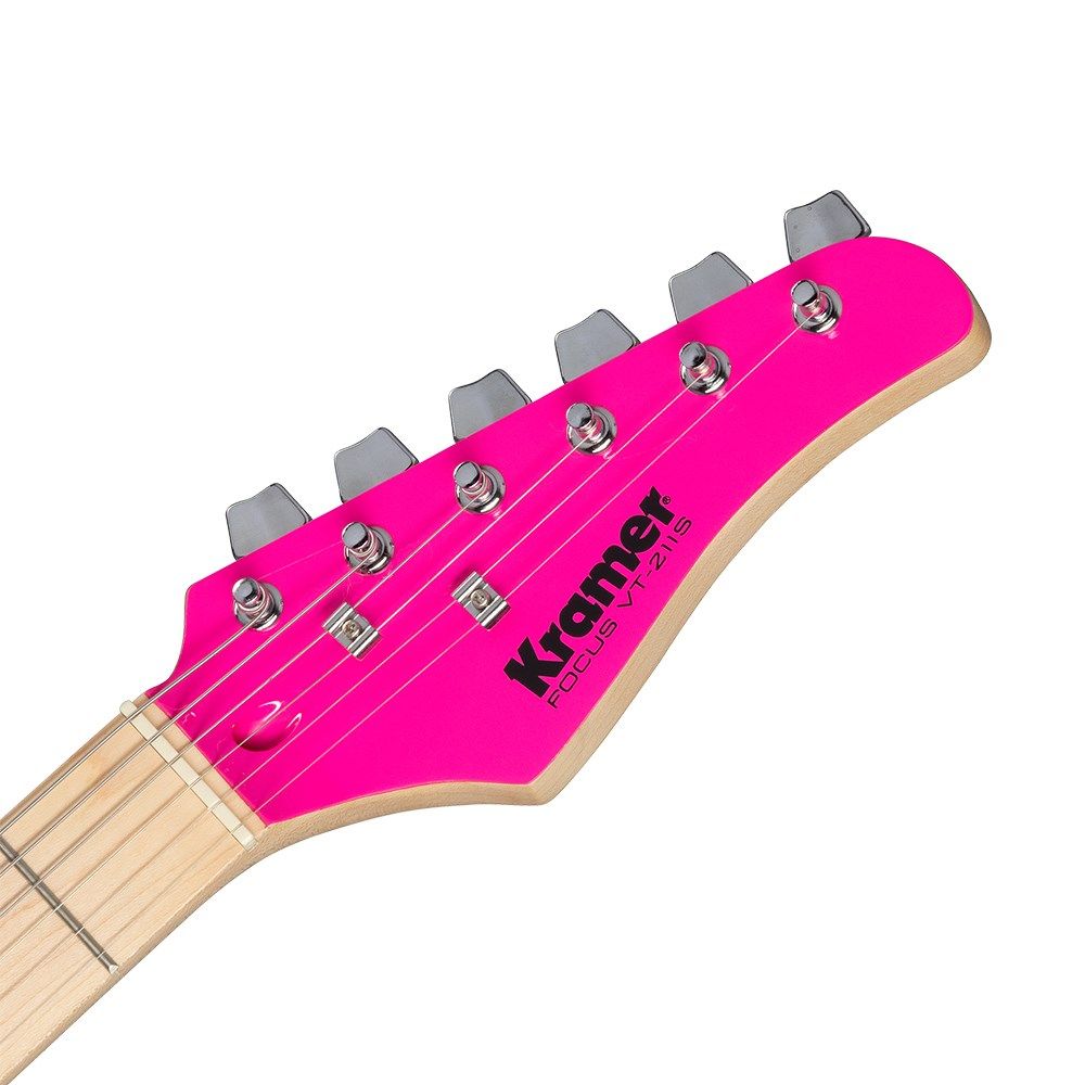 【美品】Kramer Focus VT-211S　エレキギター Kramer Focus VT-211S Electric Guitar (Hot Pink) // Mannys Music