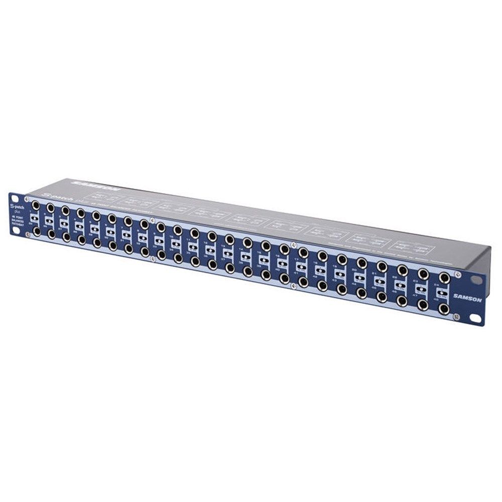 Samson S Patch Plus 48 Point Patch Bay w/ Front Switching
