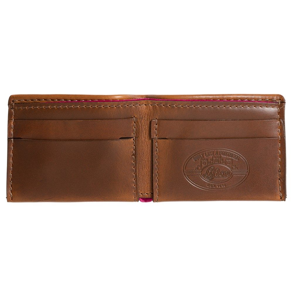 小物 Gibson Lifton Leather Wallet Brown Gibson Lifton Leather Wallet (Brown)