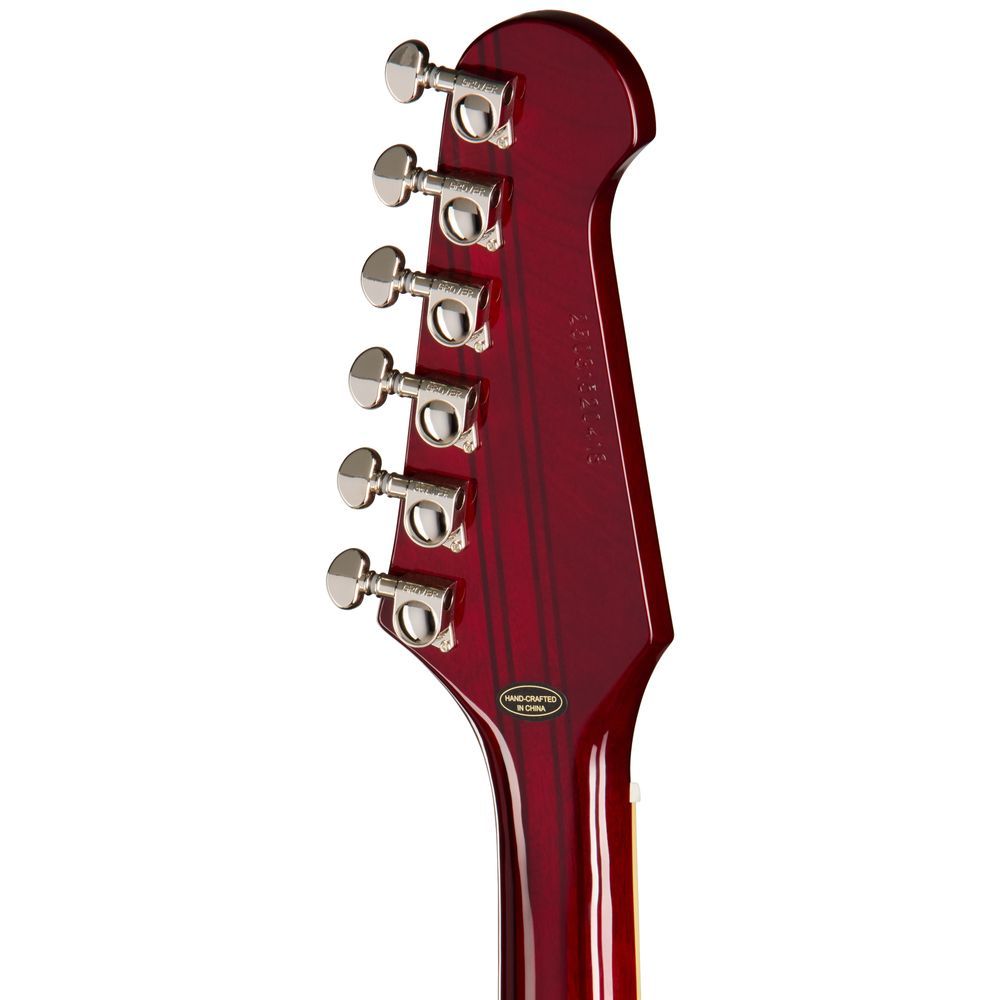Epiphone Firebird Electric Guitar (Wine Red) inc Gig Bag // Mannys