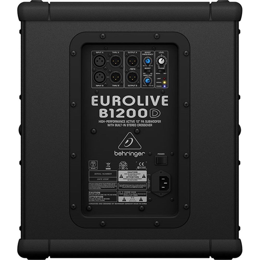 Behringer B12X EUROLIVE (Bluetooth接続OK） ลำโพง BEHRINGER B12X