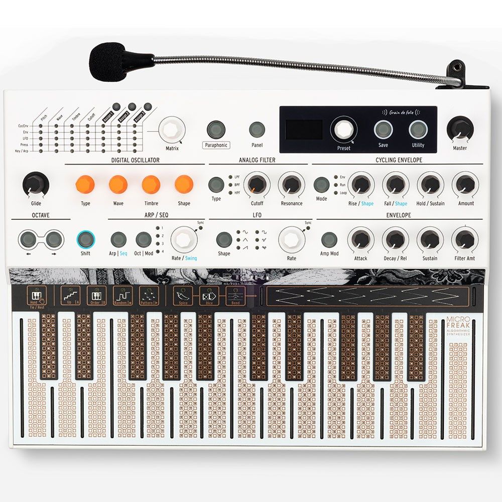 Arturia MicroFreak Experimental Hybrid Synth (Vocoder Edition)