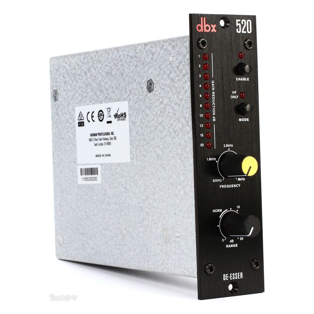 【おまけ付】 DBX 520 500 Series De-Esser 配信機器・PA機器・レコーディング機器