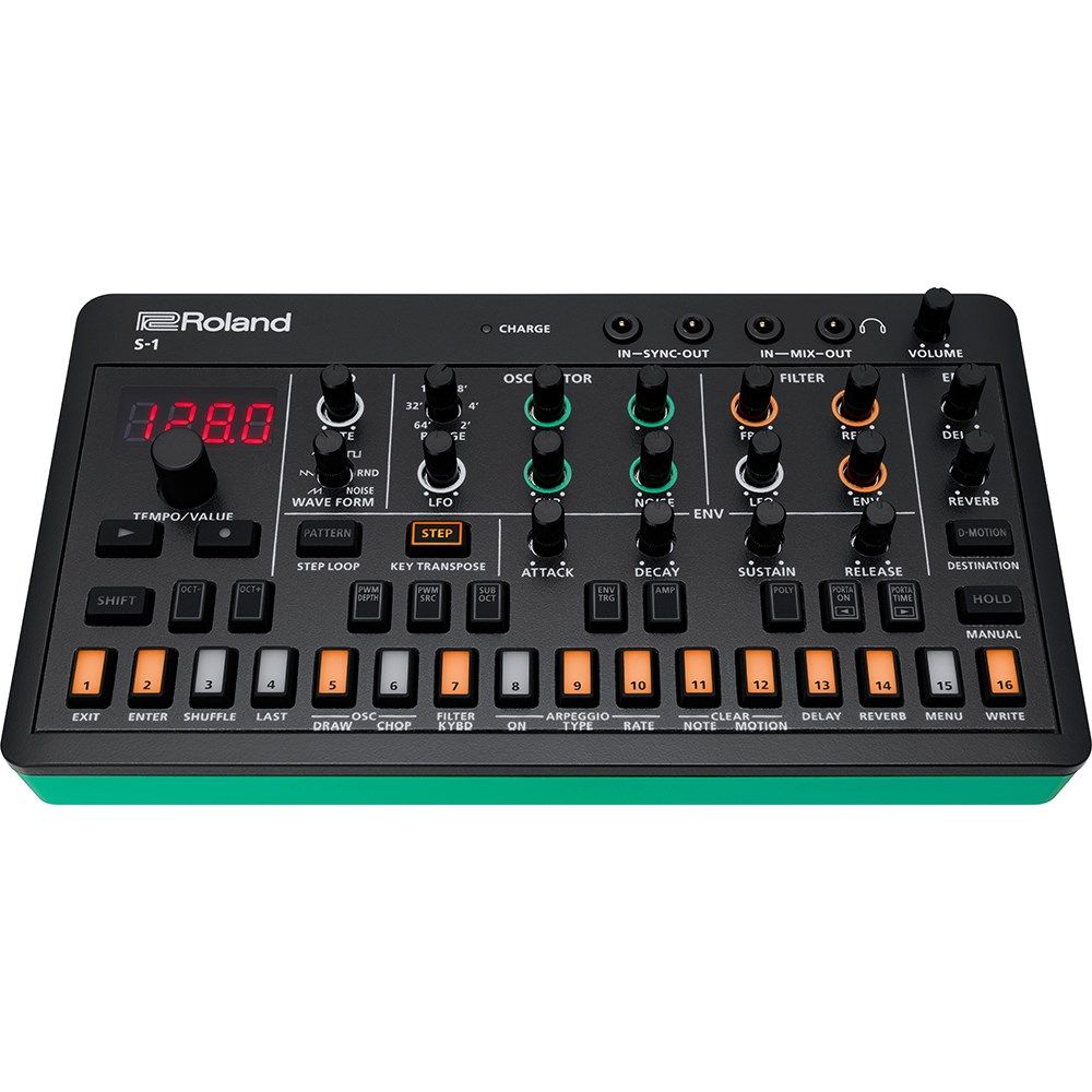 鍵盤楽器 Roland S-1 Tweak Synthesizer airacompact Roland Aira Compact S-1 Tweak Synth w/ 64-Step Sequencer | Store DJ