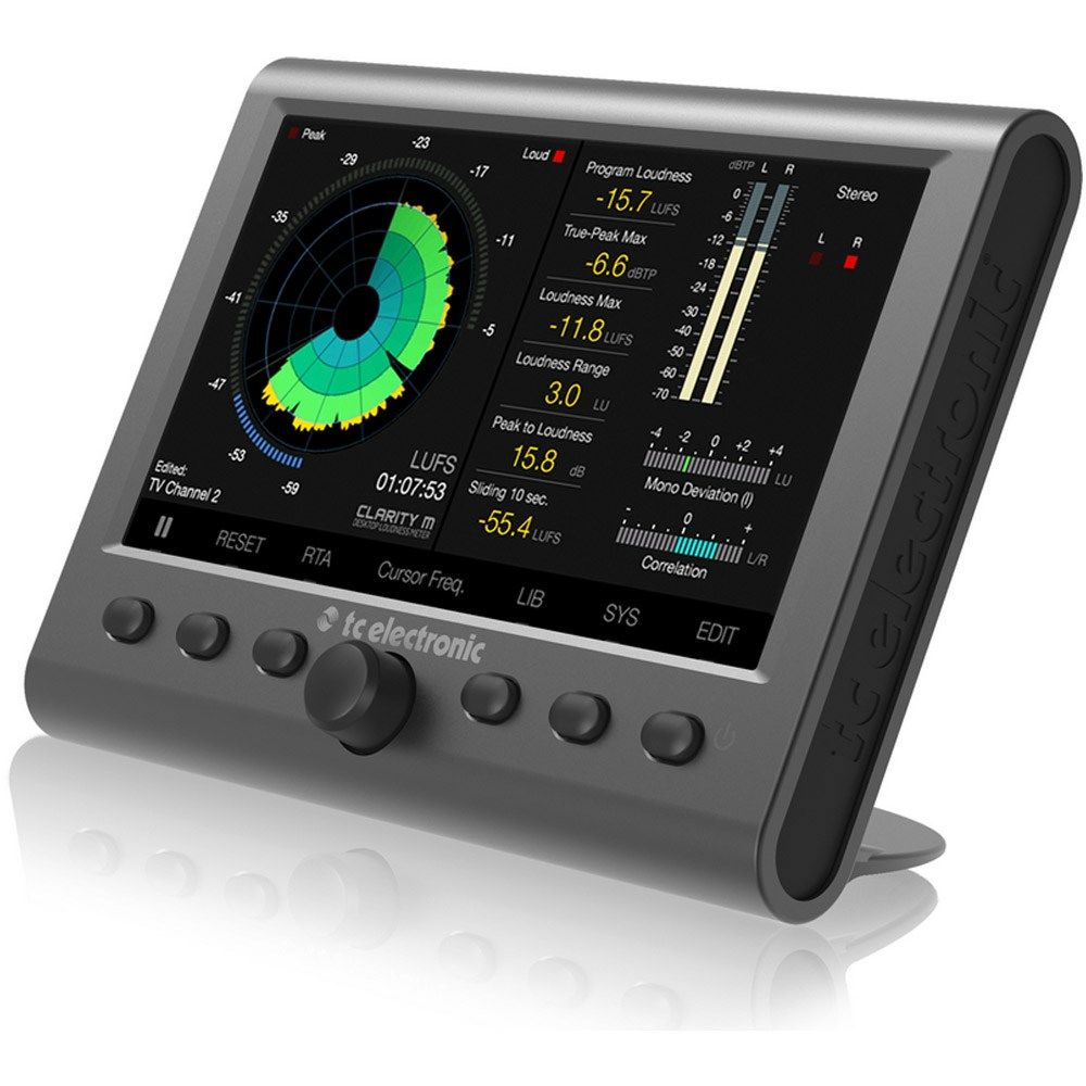 TC Electronic Clarity M 5.1 Audio Loudness Meter w/ 7