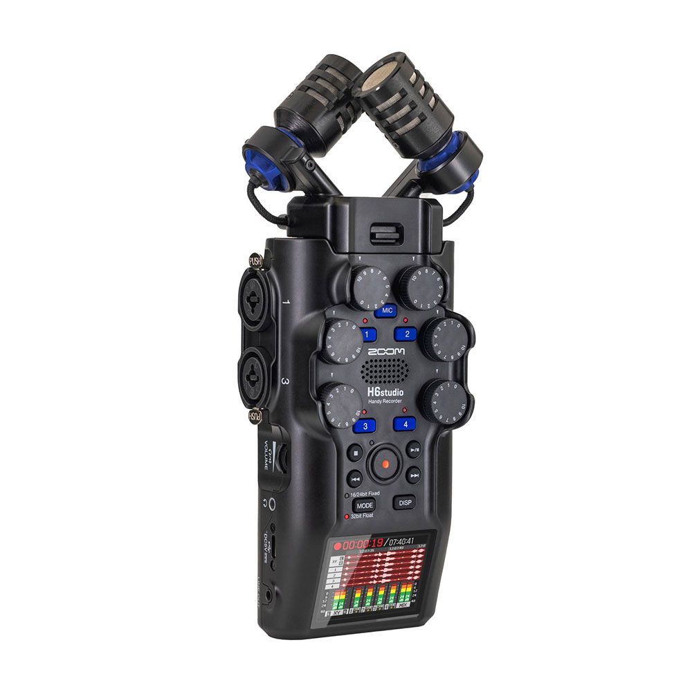 Zoom H6 Studio 6-Track 32-Bit Studio-Grade Audio Handy Recorder