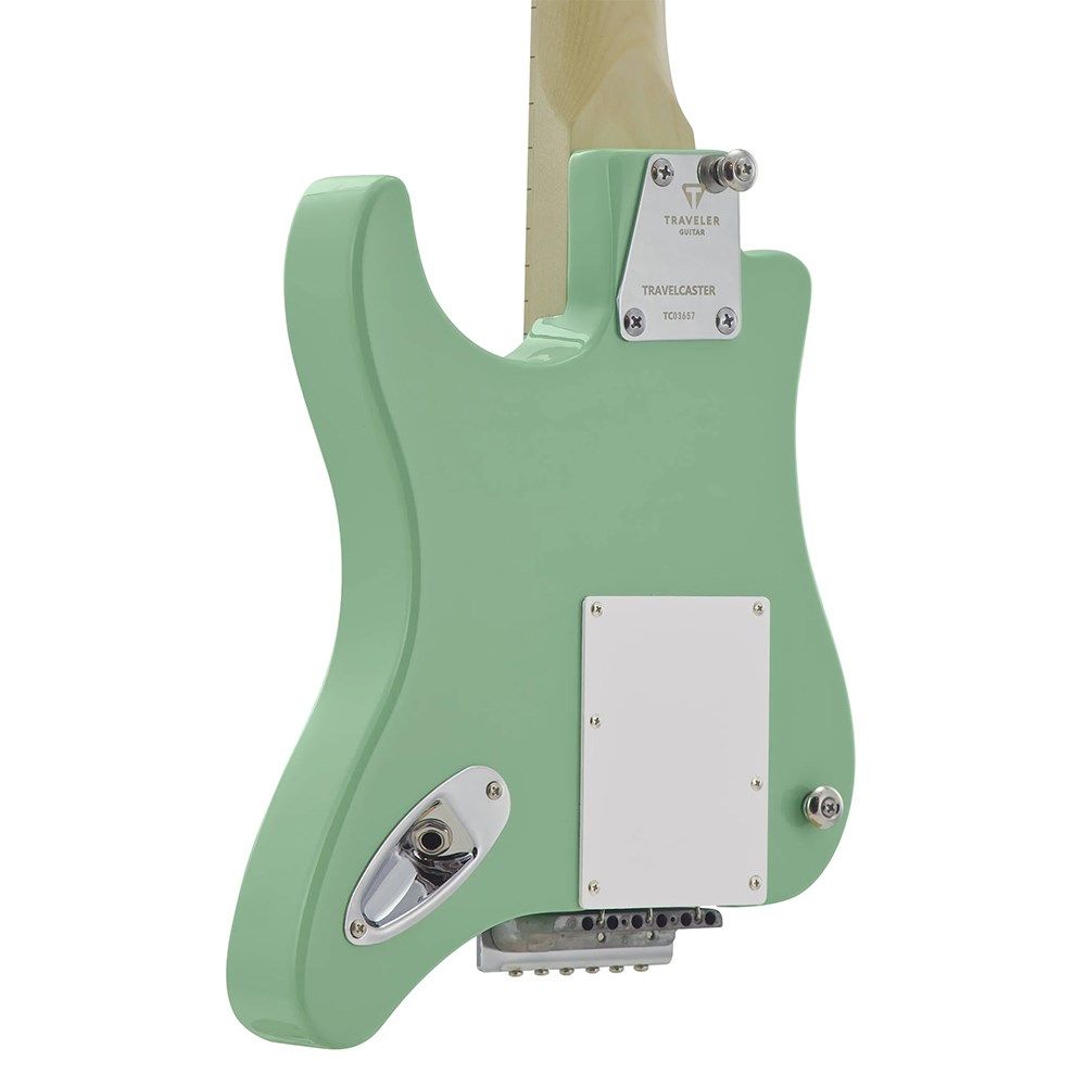 Traveler Guitar Travelcaster Deluxe Electric Guitar (Surf Green