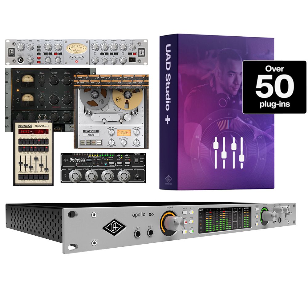 DTM・DAW Universal Audio Apollo x8p Universal Audio Apollo x8p Edition Essentials+ (Rack/Mac/Win