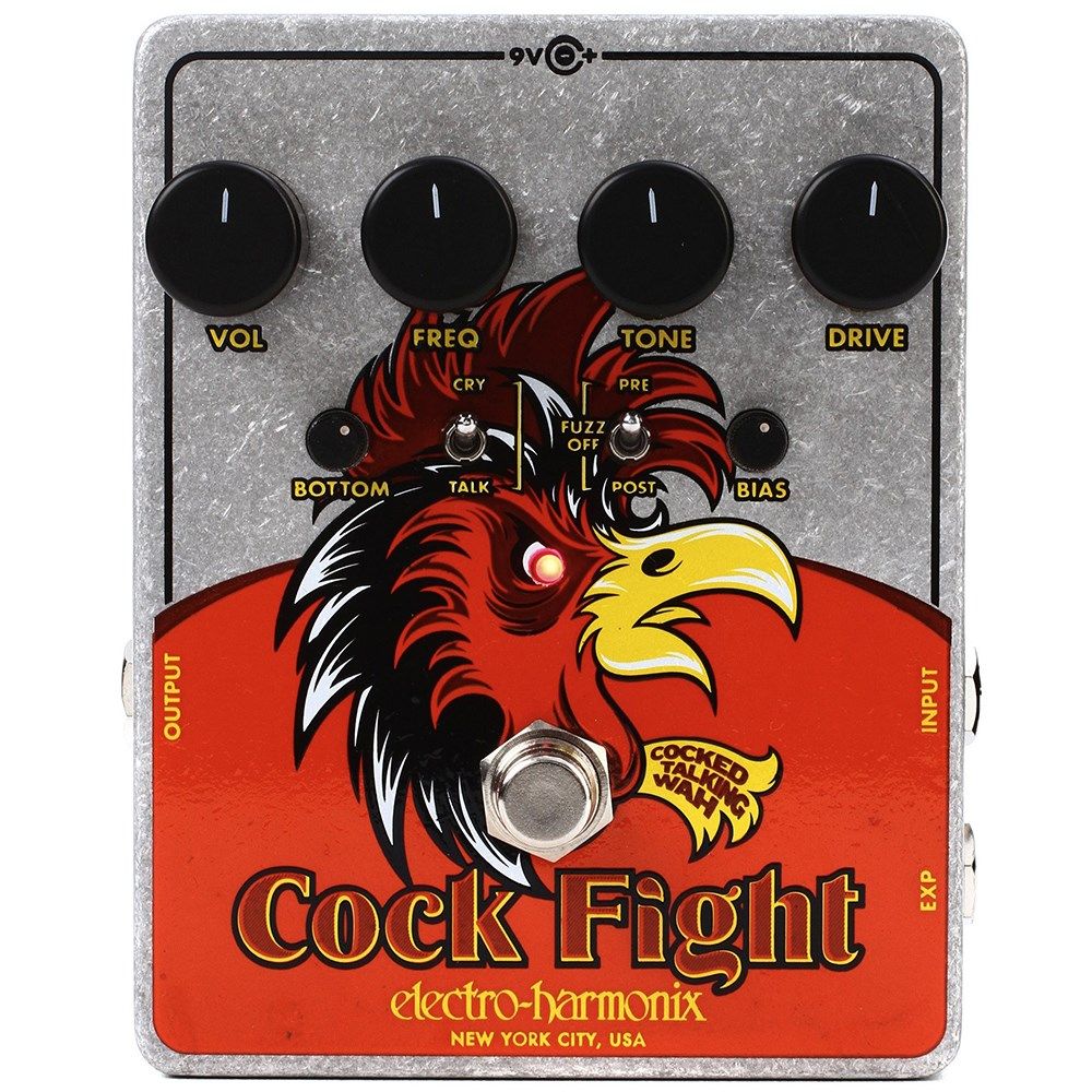 Electro Harmonix Cock Fight Cocked Talking Wah Pedal