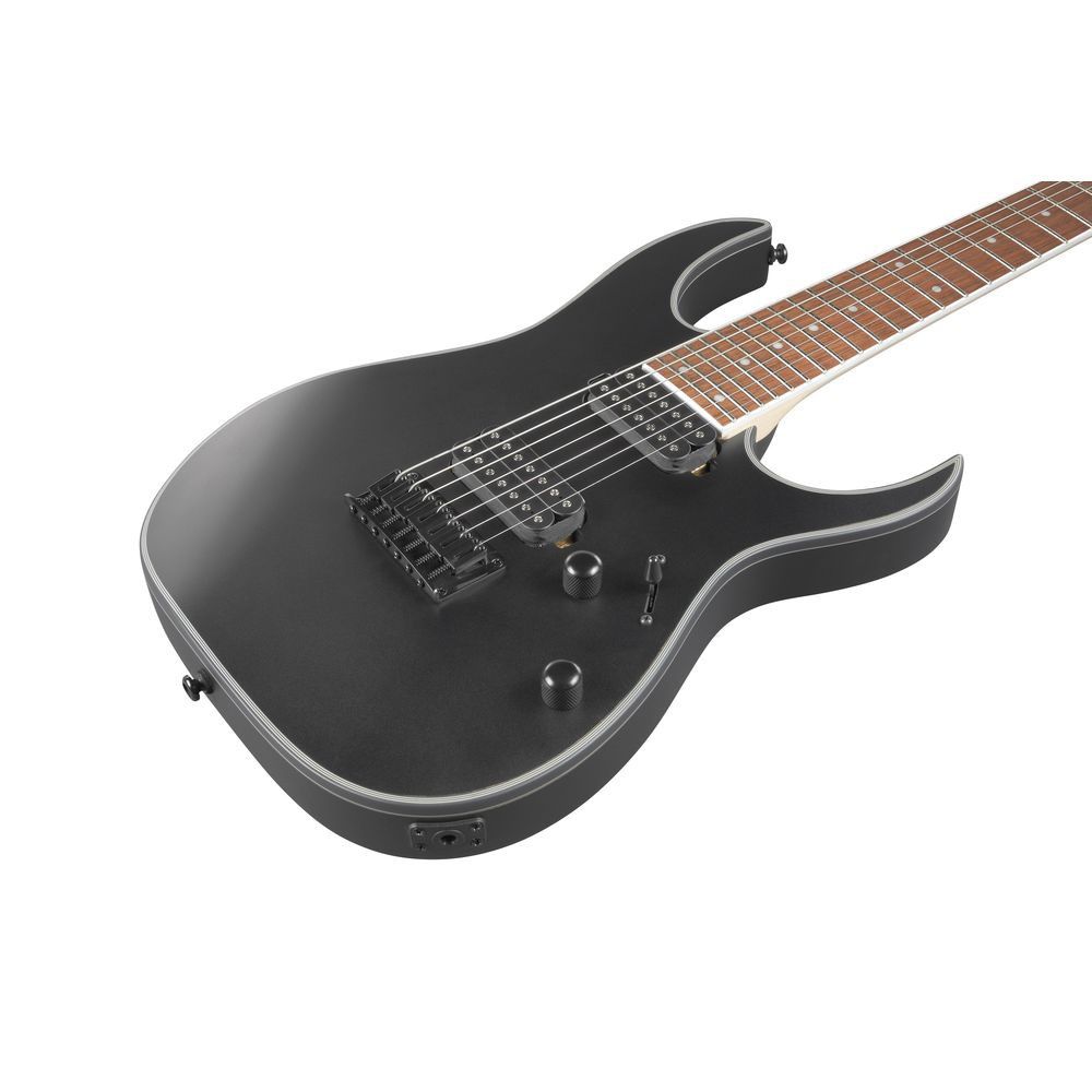 Ibanez RG7421EX BKF 7-String Electric Guitar (Black Flat)