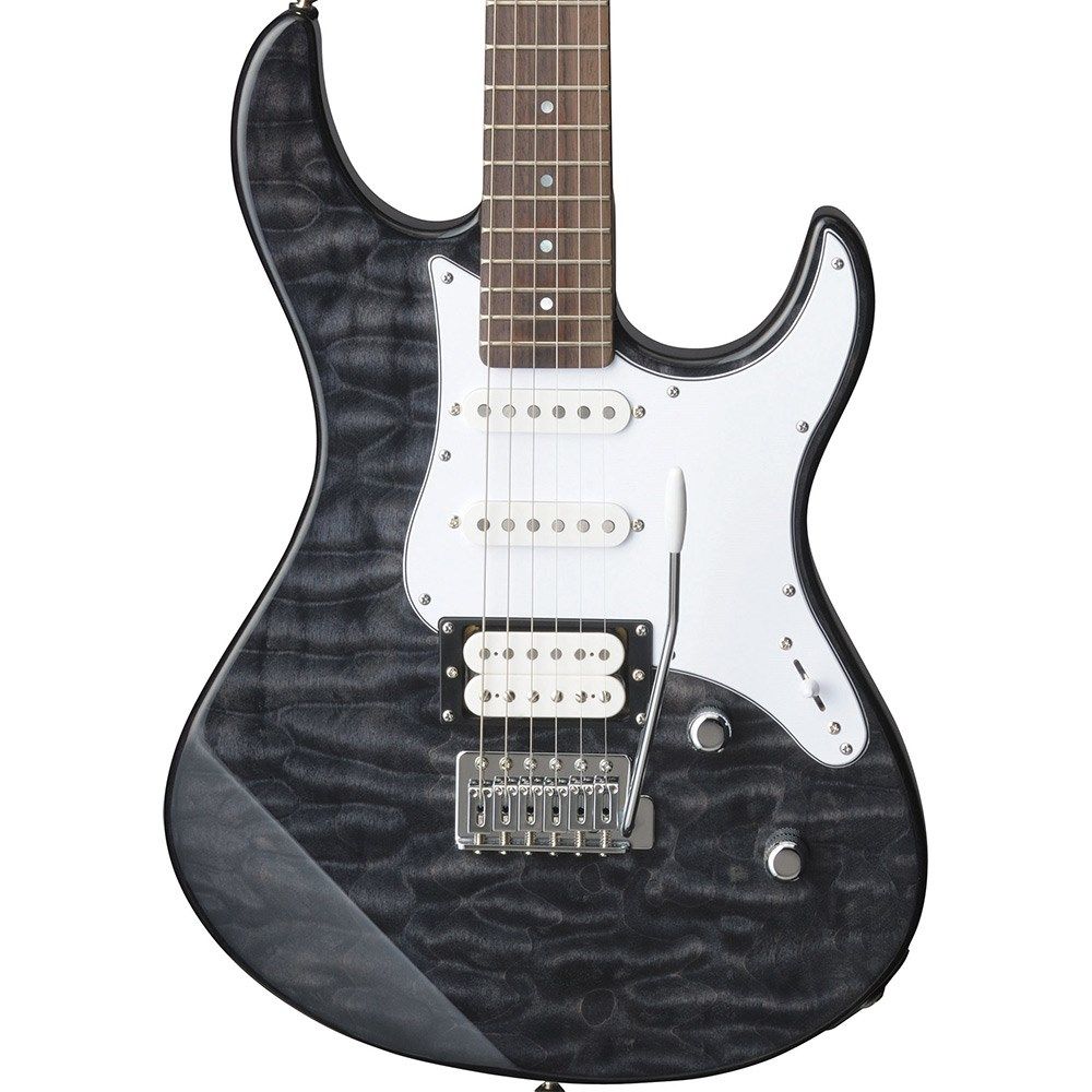 Yamaha PAC212VQM Pacifica Electric Guitar (Translucent Black)
